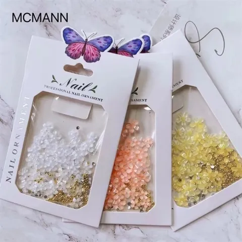 Set charm hoa nhí đính móng design vô số mẫu nail đẹp đủ màu set 100v