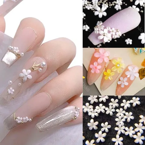 Set charm hoa nhí đính móng design vô số mẫu nail đẹp đủ màu set 100v