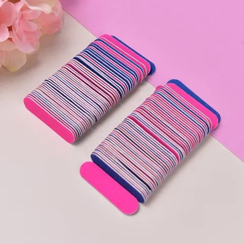 Set 100 dũa mini Nailbox 2 mặt chuyên dụng loại 1 cứng bền