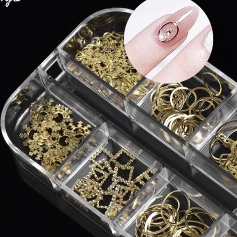 Phụ kiện cham đính móng trang trí nail siêu đẹp