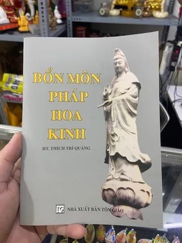 Kinh Bổn Môn Pháp Hoa bìa xám DƯƠNG KHOA