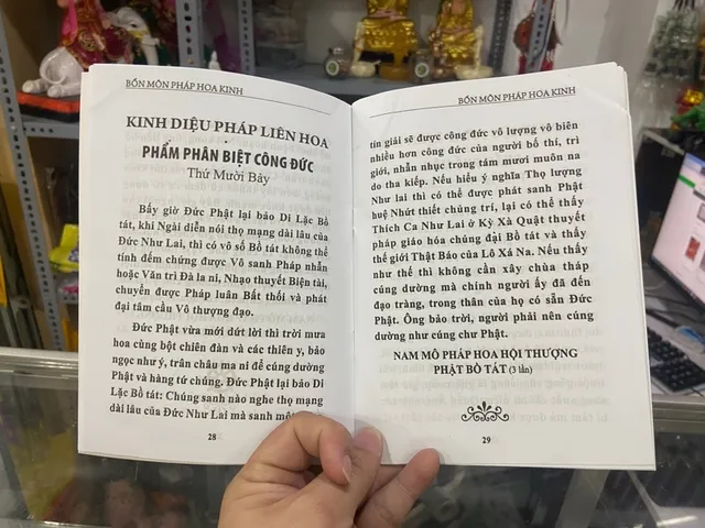 Kinh Bổn Môn Pháp Hoa bìa xám DƯƠNG KHOA