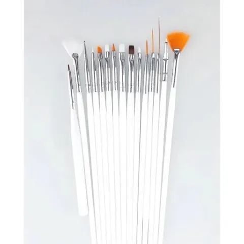 Sét 15 chiếc cọ vẽ làm nail đủ cây cần thiết chuyên dụng siêu rẻ đẹp