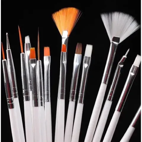 Sét 15 chiếc cọ vẽ làm nail đủ cây cần thiết chuyên dụng siêu rẻ đẹp