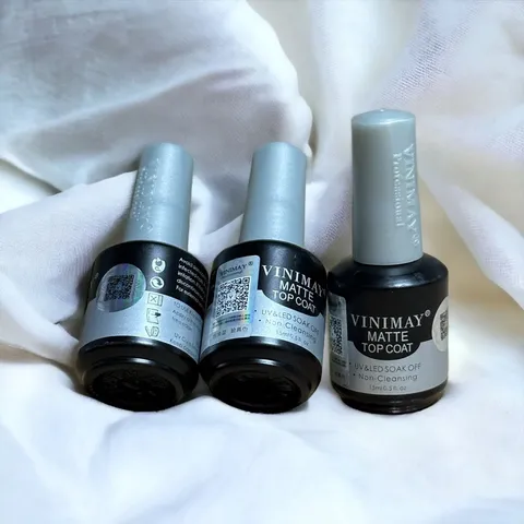 Sơn Top Lì Nhám VNM Tạo Hiệu Ứng Màu Sơn Gel Siêu Lì Mịn Trên Tất Cả Nền Màu Chai 15ML ( Chính Hãng )