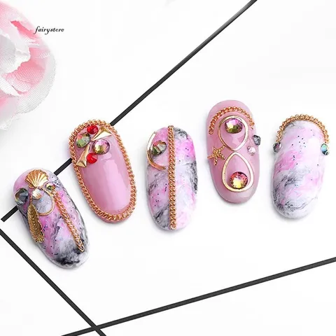 Dây xích đủ màu cơ bản nhất đính móng nhiều kiểu siêu đẹp