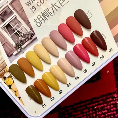 Set 9 màu sơn gel Honey girl chất siêu đặc đẹp lẻ màu HOT nhất