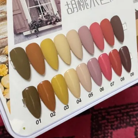Set 9 màu sơn gel Honey girl chất siêu đặc đẹp lẻ màu HOT nhất