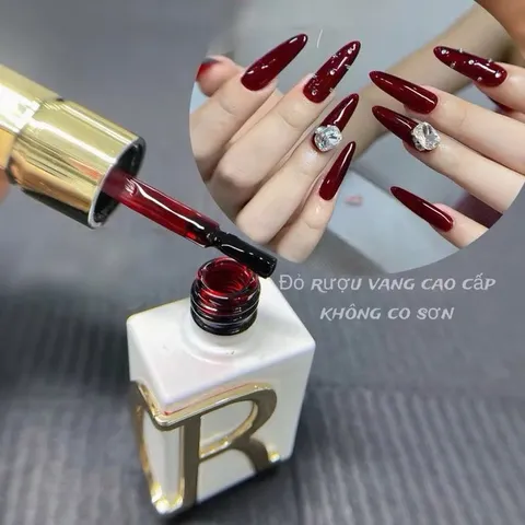 Sơn gel CR cao cấp lẻ các màu HO.T nhất chất siêu đặc đẹp chai 15ml ( CHÍNH HÃNG )