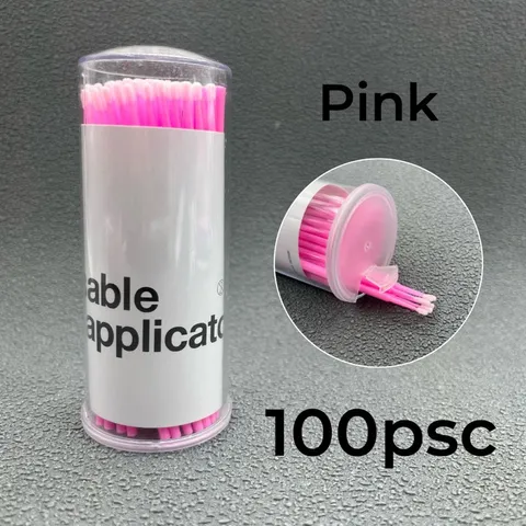 Hộp 100 chiếc tăm rửa mi gỡ tháo mi vệ sinh mi đa năng loại 1 lông tăm mềm đẹp