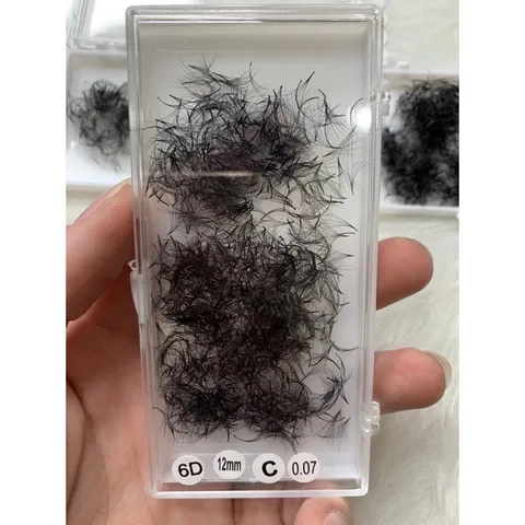 [ SALE ] Mi volum khay 1000 fan 3D - 6D -0,07mm cong C - CC - D silk siêu mảnh chân keo nhỏ bắt keo tốt [ TÚ ANH NAIL ]