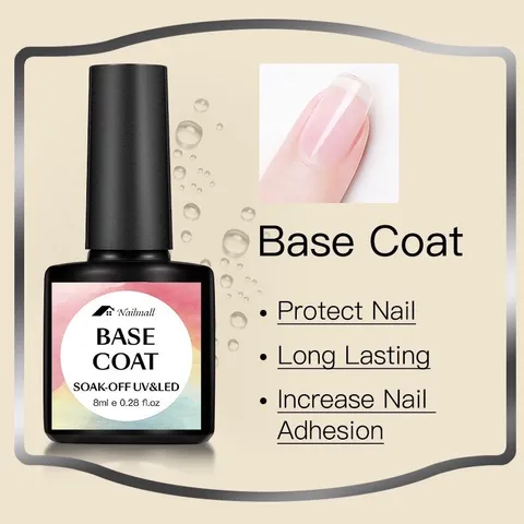 Sơn gel liên kết Base Top siêu bóng bền 8ml chính hãng