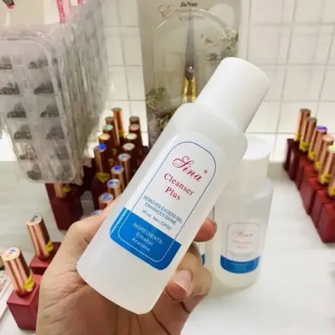 Nước làm móng - Dung dịch cồn lau gel - Nước rửa cọ Li Nail - Axitone rửa móng chuyên dụng Ngành Nail chai 500ml