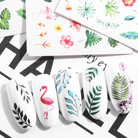 Set 12 hình dán sticker trang trí móng siêu đẹp
