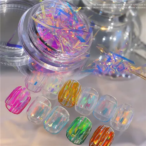 Set giấy thuỷ tinh sợi design nail siêu ảo diệu HOT