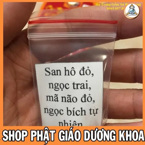 Bộ Cốt Thất Bảo Chuẩn Đầy Đủ (VIP) - Có Hộp Nhung - Tặng Kèm Gạo Vàng, Trầm Đốt, Chỉ Ngũ Sắc, Bốc Bát Hương, Nạp Tượng 844556