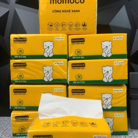 Thùng 30 gói rút bỏ túi momoco