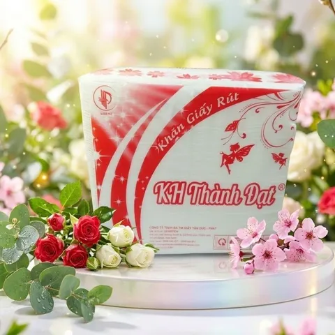 [ Bịch 10 gói ] Giấy rút quán ăn KH-Thành Đạt rẻ tiết kiệm