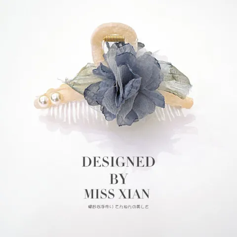 🌸 KẸP TÓC HOA VINTAGE – NHẸ NHÀNG MÀ NỔI BẬT 🌸