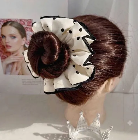🎀 DÂY BUỘC TÓC PHỒNG TO – XINH XẮN, SANG CHẢNH 🎀