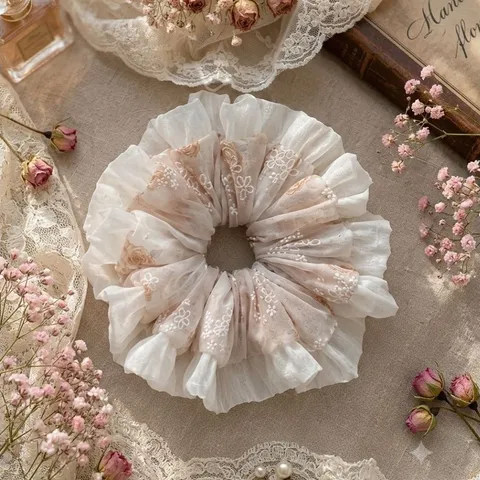 🎀 DÂY BUỘC TÓC PHỒNG TO – XINH XẮN, SANG CHẢNH 🎀