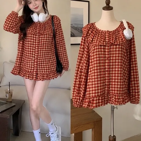 (PASS) Set áo babydoll kèm quần bảo hộ