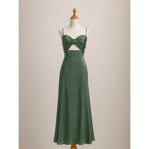 (PASS) Đầm maxi lụa đi biển thiết kế cắt xẻ (<45kg)