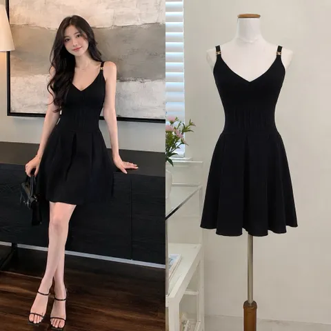 (PASS) Đầm mongtogi siết eo dáng xoè (<45kg)