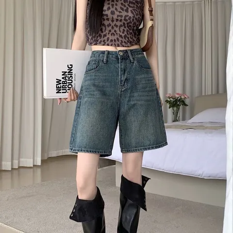 Quần short nữ, quần short jean nữ cạp cao siêu đẹp size 45-65kg