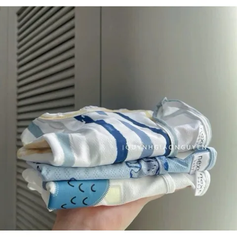 Set bộ bé trai sát nách, bộ bé trai thông hơi hoạ tiết KL cho bé 9-27kg