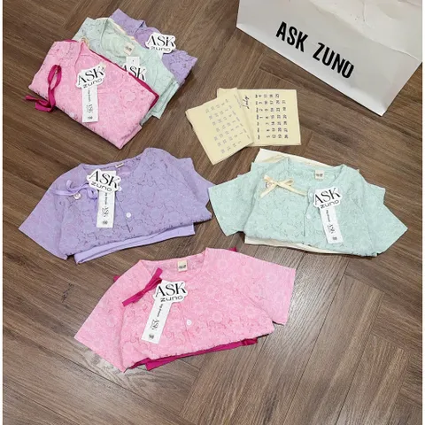 Quàn áo bé gái, set bộ lụa bà ba mềm mại phong cách truyền thống dễ thương size 9-26kg