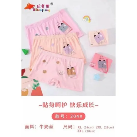 Quần chip bé gái, quần chip đùi cho bé, Quần chip đùi QC cho bé gái (8-30kg)