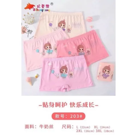 Quần chip bé gái, quần chip đùi cho bé, Quần chip đùi QC cho bé gái (8-30kg)
