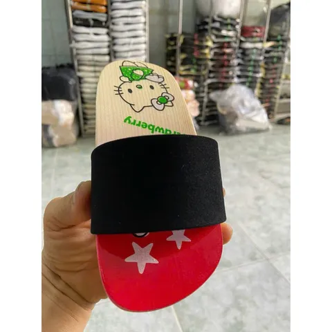 Guốc mộc cho bé, dép guốc gỗ cho bé trai và bé gái