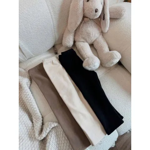 Quần legging cho bé gái, quần legging dài cotton zip 3 màu cho bé size 9-25kg