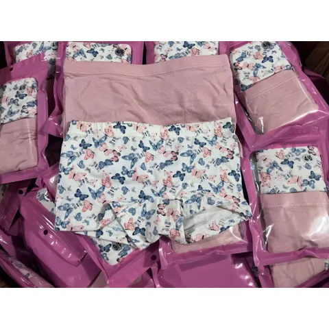Quần chip bé gái, set 2 quần lót cotton cao cấp cho bé gái từ 8-26kg
