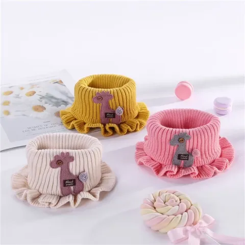 Khăn ống len cho bé trai bé gái 2-10 tuổi – Khăn cổ len giữ ấm mùa đông, chất liệu len mềm mại, co giãn tốt