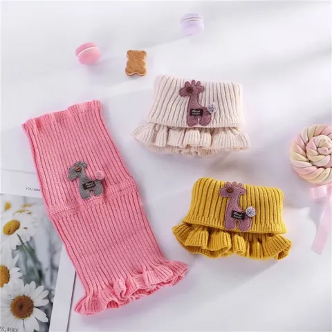 Khăn ống len cho bé trai bé gái 2-10 tuổi – Khăn cổ len giữ ấm mùa đông, chất liệu len mềm mại, co giãn tốt