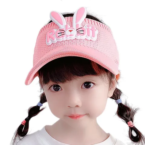 Mũ trẻ em bé gái, mũ nửa đầu bé gái tai thỏ dễ thương