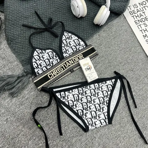 Đồ bơi bé gái, set bikini 3ct: bộ bikini 2 mảnh và quần xuông dài DIIOOR sang chảnh cho bé 8-30kh