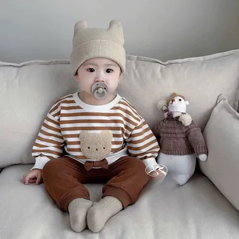 Quần áo thu đông bé trai, bộ quần áo dài tay chất zip lông 2 mặt cho bé 8-17kg