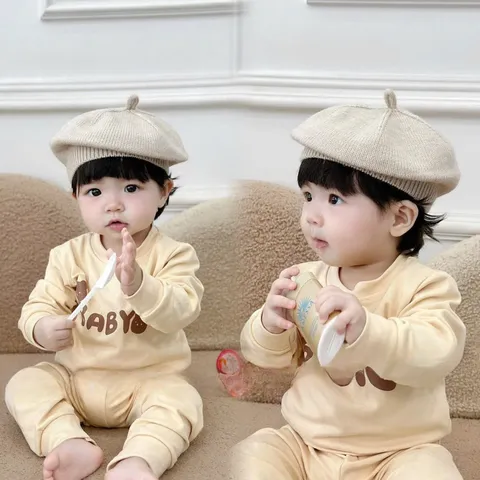 Quần áo thu đông bé trai, bộ quần áo dài tay chất zip lông 2 mặt cho bé 8-17kg