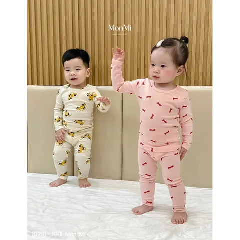 Quần áo thu đông cho bé, set bộ quần áo dài tay chất zip họa tiết ô tô và nơ cho bé trai, bé gái từ 8-20kg