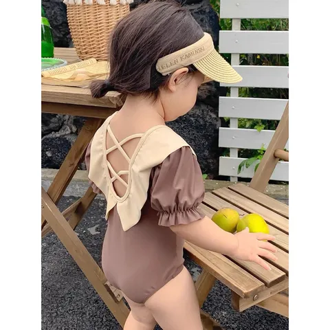 Đồ bơi cho bé, bikini liền thân siêu xinh cho bé 10-20kg