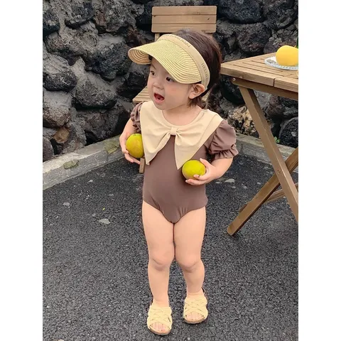 Đồ bơi cho bé, bikini liền thân siêu xinh cho bé 10-20kg