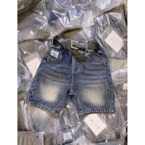 Quần đùi bé trai, quần short jean mẫu mới cho bé 10-40kg