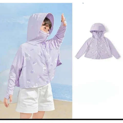 Áo chống nắng cho bé, áo chống nắng dáng ngắn chất thun su dày dặn cho bé trai và bé gái 8-20kg