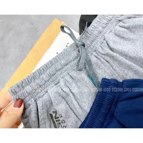 Đồ bé trai, quần đùi chất vải xuất co giãn cạp rời cho bé 20-40kg