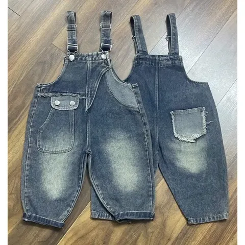 Quần dài bé gái, quần yếm Jean Hàn quốc cho bé gái 10-30kg