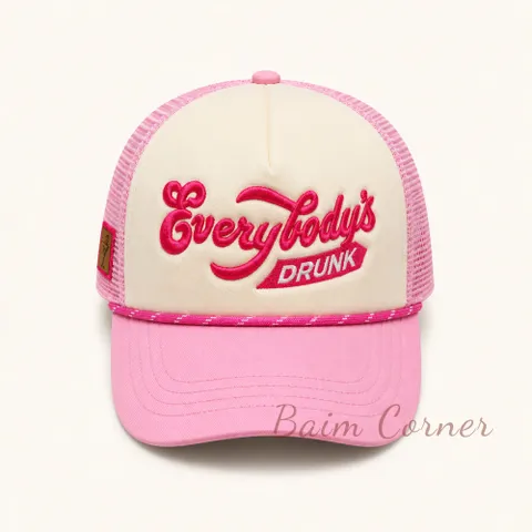 BaimCorner/Mũ Trucker EveryBody's Phối Lưới Thoáng Khí, Form To Ôm Đầu